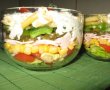 Salata in straturi colorate cu maioneza si iaurt-0