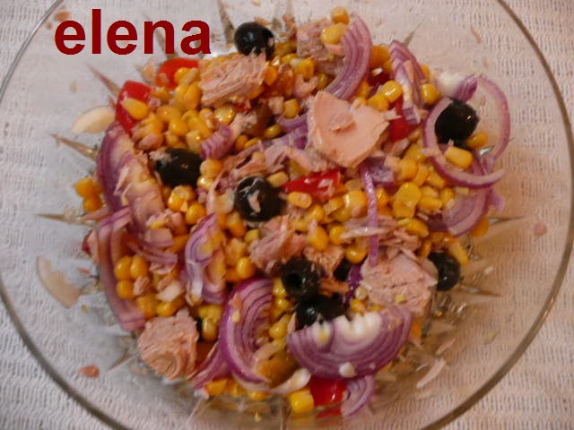 Salata de ton din conserva