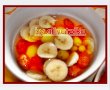 Salata de fructe din compot  + banane-2