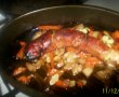 Rulada din piept de pui servita cu bacon si legume-8