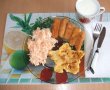 Mic dejun cu degeţele de caşcaval, omletă stea şi salată de ţelină-6