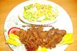Ficatei de pui cu ceapa caramelizata