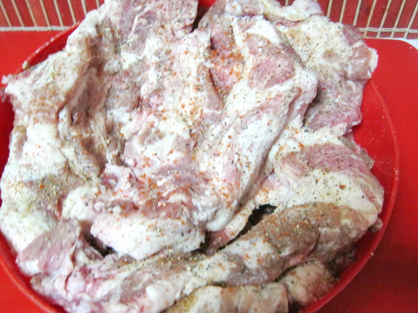 Ceafa de porc cu cartofi crocanti