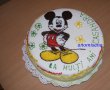 Tort Mikey Mouse cu cremă de lămâie-0