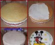 Tort Mikey Mouse cu cremă de lămâie-8