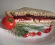 Sandwich cu sfecla rosie si telemea-6