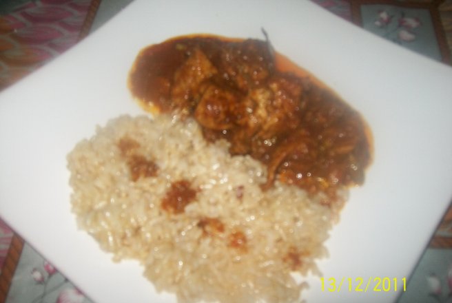 Chicken curry - Curry de pui