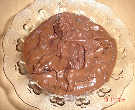 Mini eclere cu ciocolata