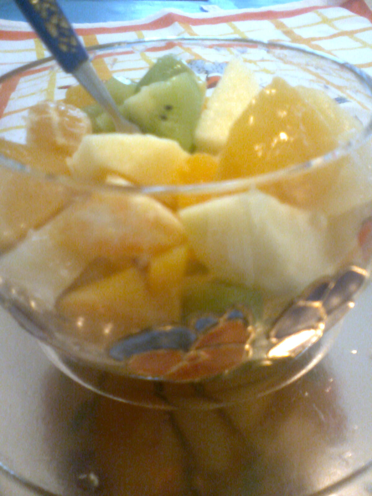 Salata de fructe de post