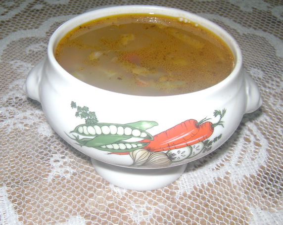 Supă de fasole cu legume