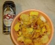 Copanele cu cartofi in sos de bere bruna, la cuptor-1