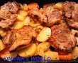 Ceafa de porc cu legume la cuptor-5
