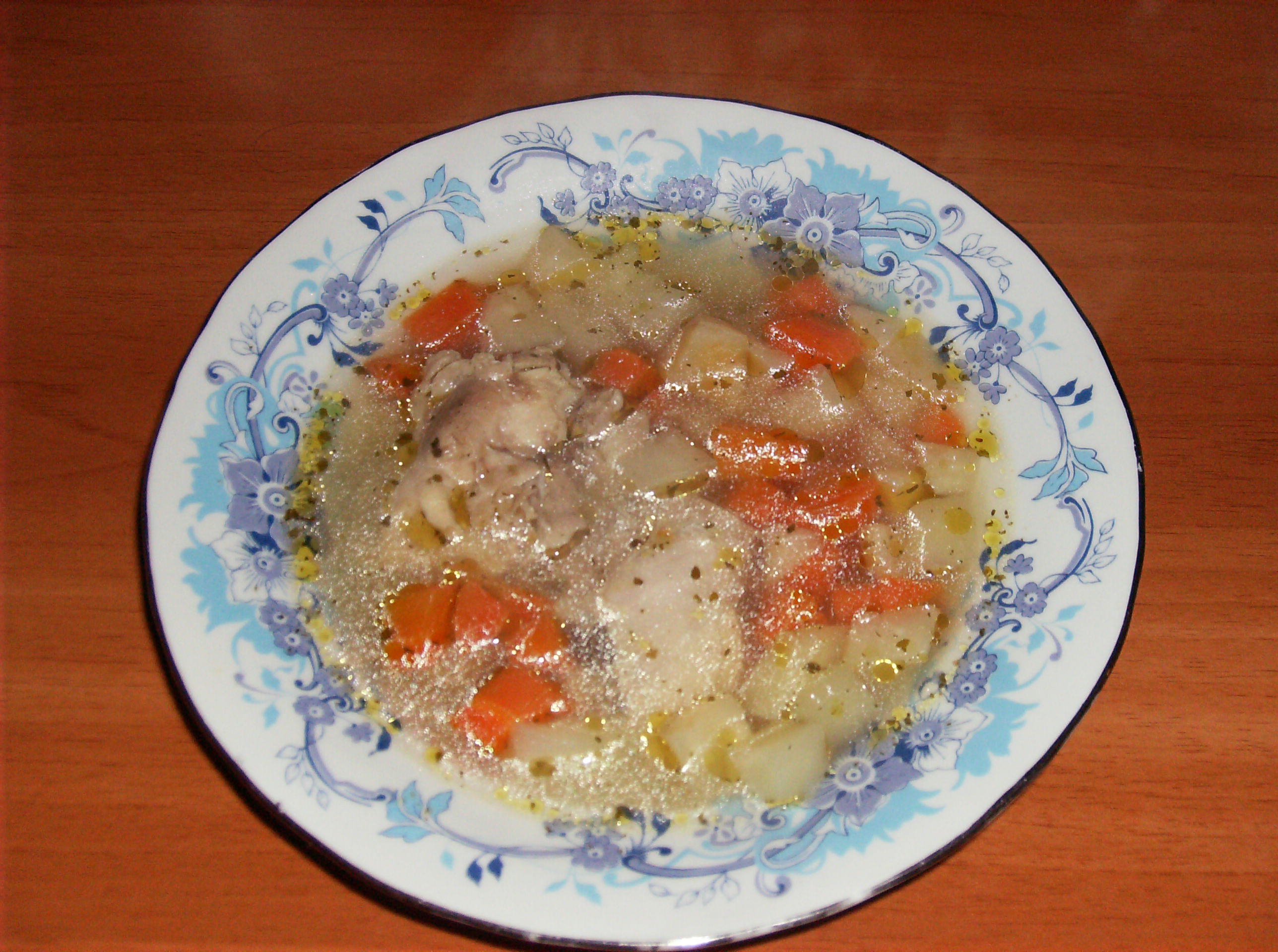 Supa de pasare cu legume