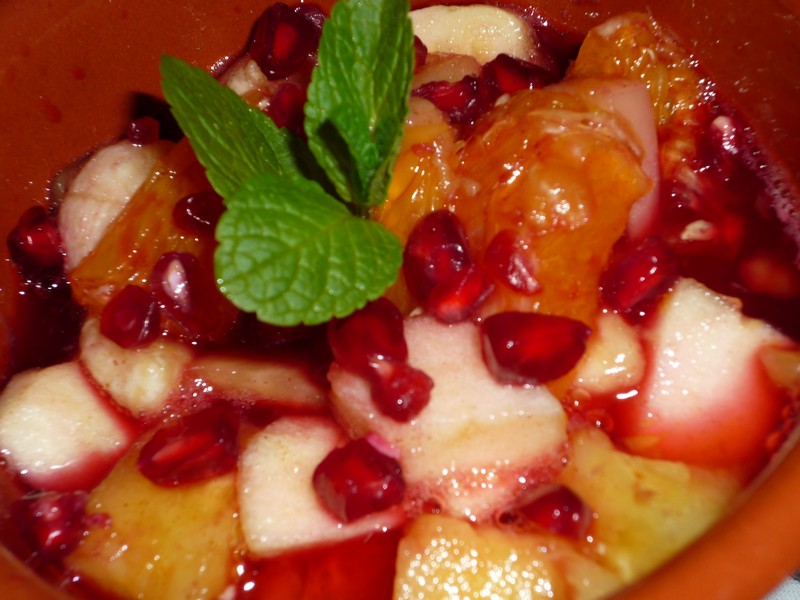 Fructe in sirop marocan