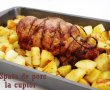 Spata de porc la cuptor si cartofi cu rozmarin-2