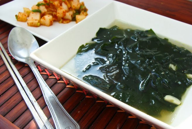 Miyeokguk - Supa coreeana de alge