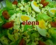 Salata verde cu branza picanta si ou fiert-1
