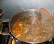 Supa cu legume, ciuperci si galuste din faina-1