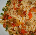 Paste cu sos si ciuperci