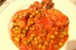 Mancare de mazare cu carne de pui