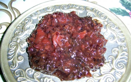 Retete Culinare - dulceata visine+zmeura+strugurasi