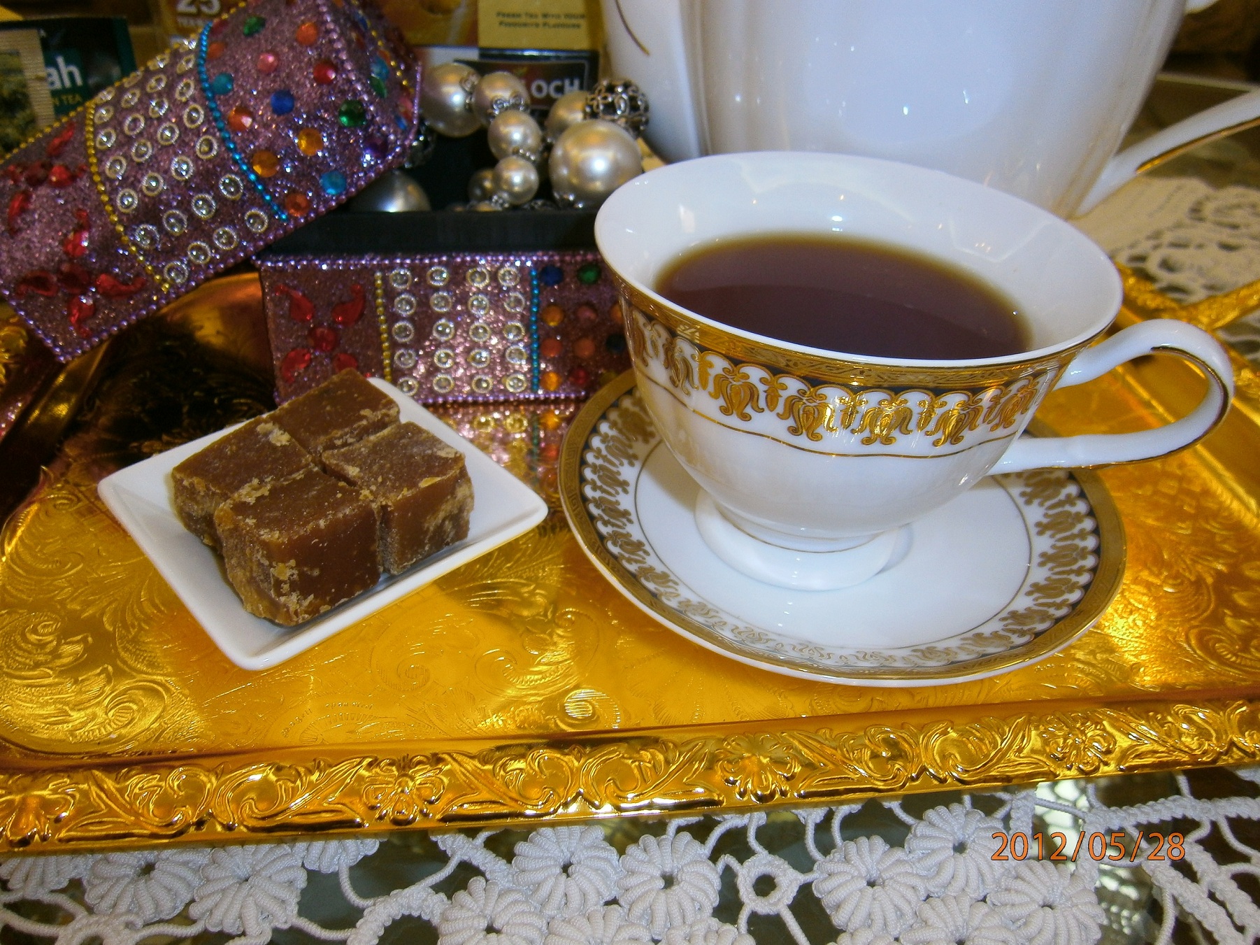 Ceai srilankez cu zahar de cocotier(