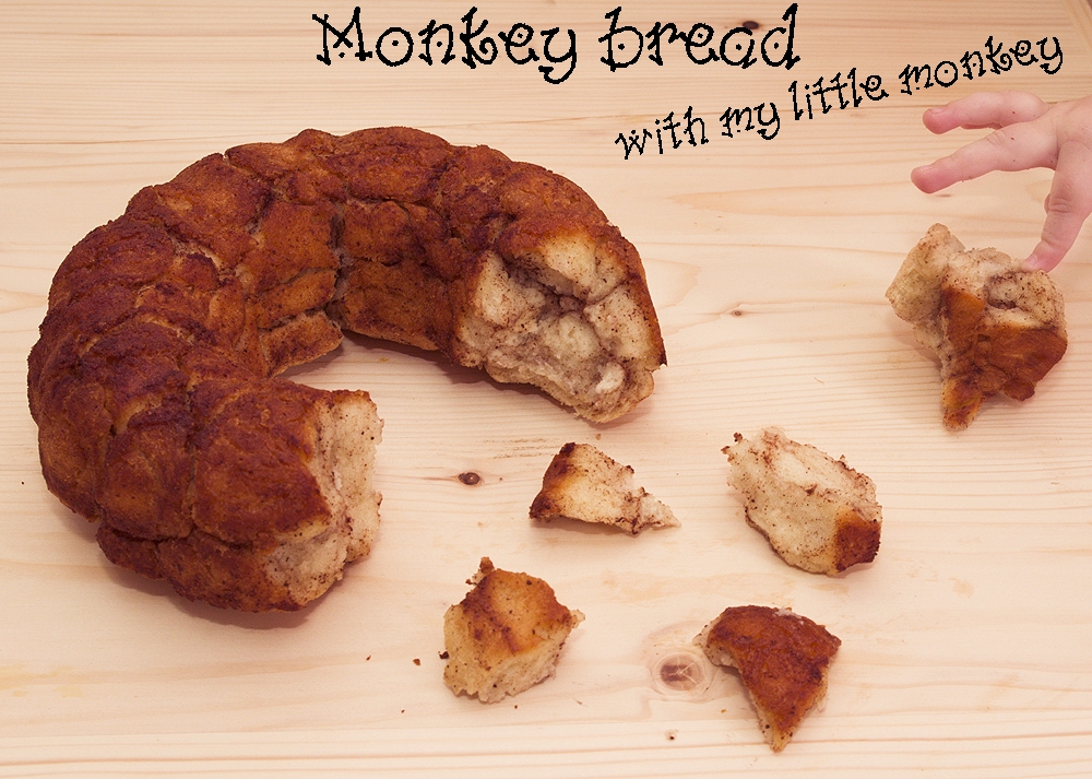 Monkey bread with my little monkey