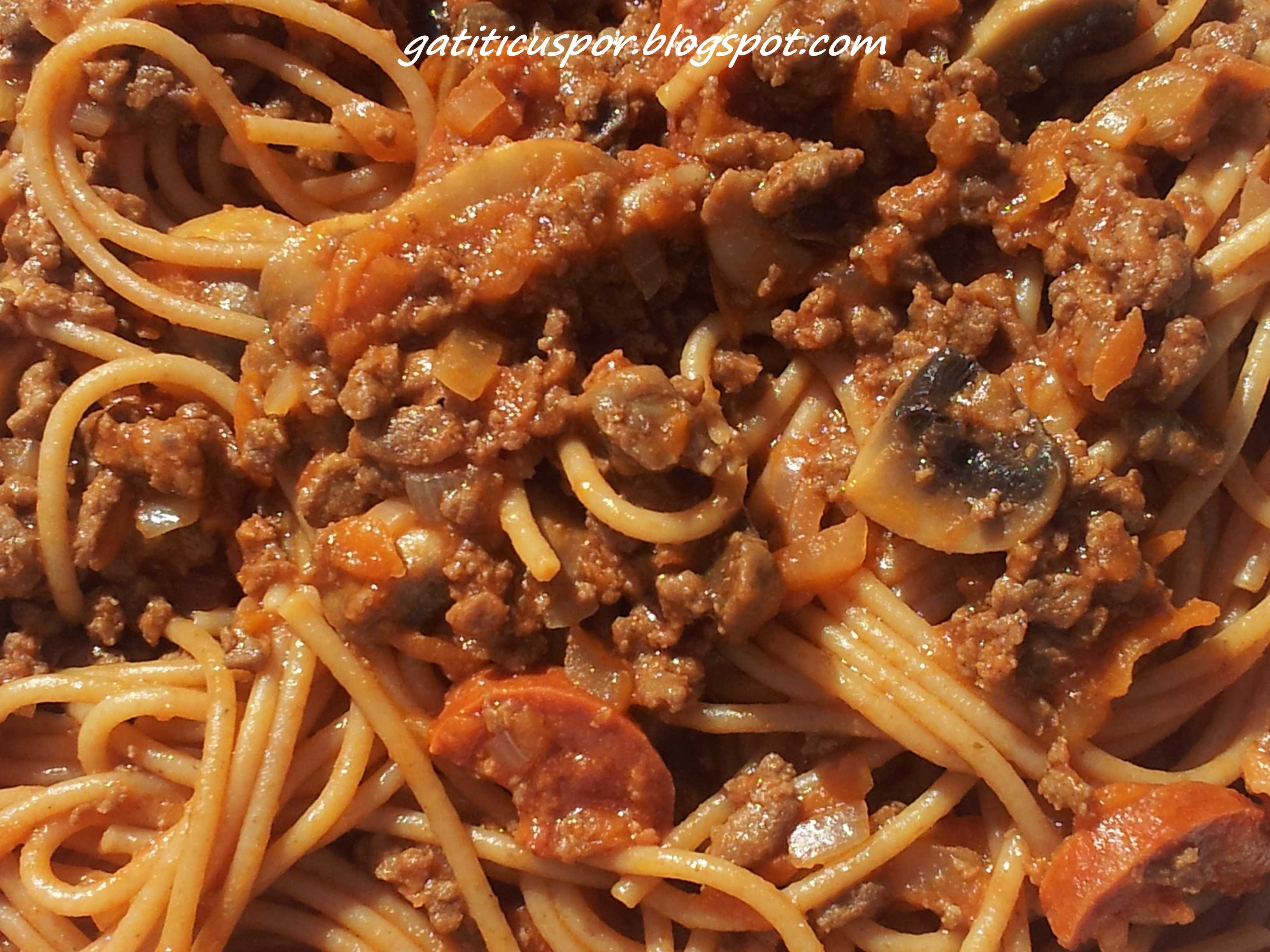 Spaghetti Bolognese a la Ana
