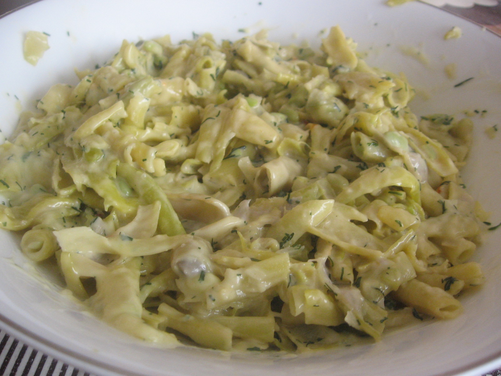 Salata de fasole verde cu maioneza