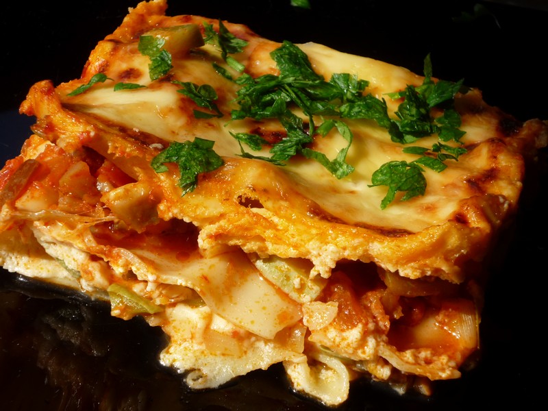 Lasagna vegetariana