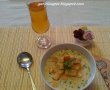 Supa de pui cu tarhon si crutoane-3