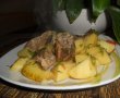 Pulpa de porc cu cartofi la cuptor-3