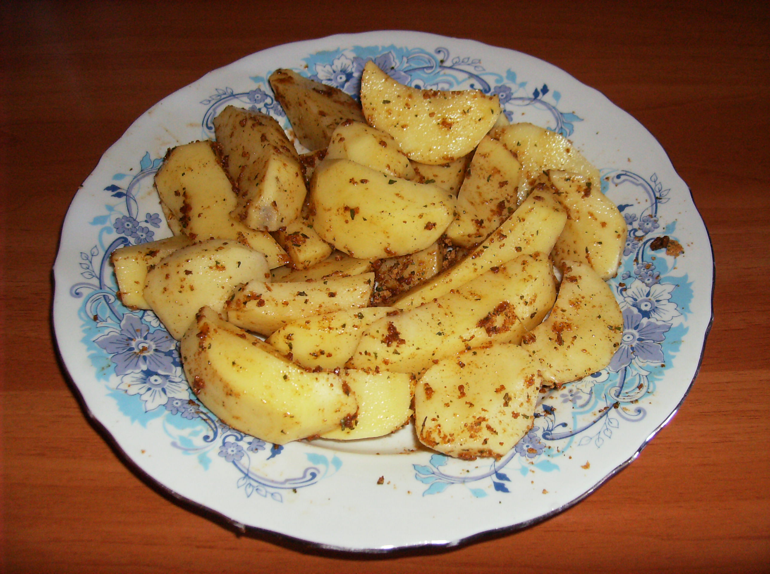 Friptura picanta si cartofi crocanti