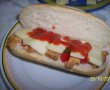 Sandwich cu snitel de pui si cascaval-2