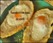 Sandvis cu oua in cuib la microunde-1