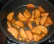 Salata de cartofi dulci cu vinegreta de portocale-2