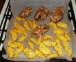 Rulouri de pui cu prune confiate, cartofi aromati si salata de kapia-8