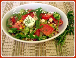 Salata de vara cu ruccola