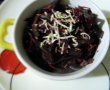 Salata de sfecla rosie cu usturoi-3