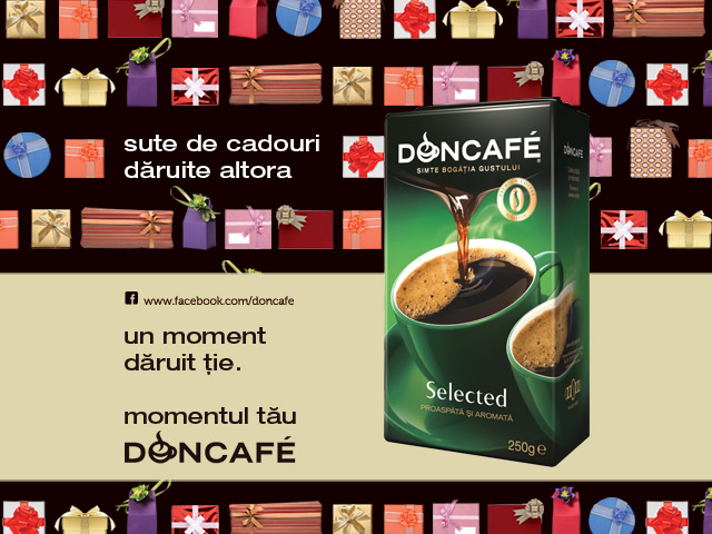 De sarbatori, savureaza momentul tau Doncafé Selected