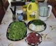 Supa de bob verde cu carne de vita si iaurt-"Foul akhdar bi laban"-3