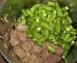 Supa de bob verde cu carne de vita si iaurt-"Foul akhdar bi laban"-4