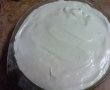 Tort cu crema de ciocolata alba-9