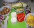Salata de pui cu fructe exotice-3