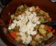 Salata de cartofi cu fasole pastai si legume-1