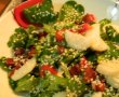 Salata de valeriana cu jambon si  seminte-2