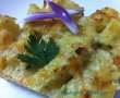 Cartofi gratinaţi, cu ceapă şi brânzeturi-1