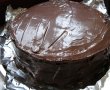 Tort de ciocolata cu blat de caise-14