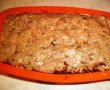 Budinca de gris cu dulceata de mure pe blat de biscuiti si nuca-11