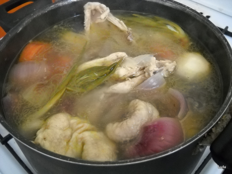 Supa crema de legume cu pui